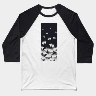 Flying Moth Vertical Climb Baseball T-Shirt